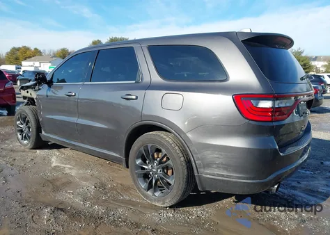 2021 Dodge Durango R/T Awd z USA, uszkodzony, nr VIN 1C4SDJCT7MC663742